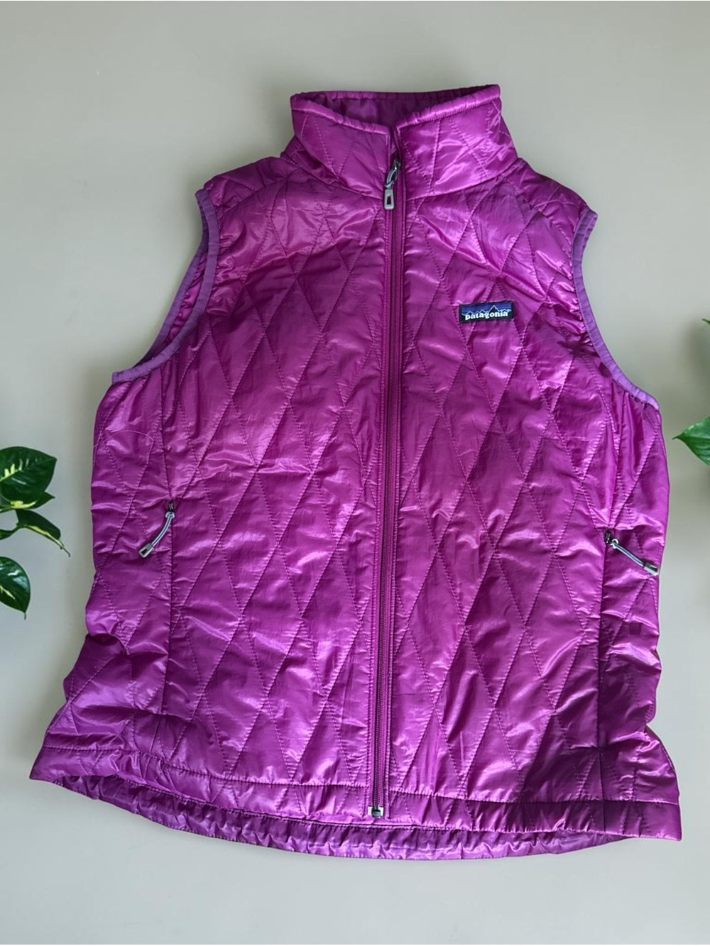 Patagonia Nano's Puff Vest Pink Womens Medium